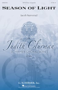 Season of Light SATB choral sheet music cover Thumbnail